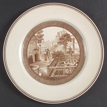 Garden Club of America (No Trim) Dinner Plate