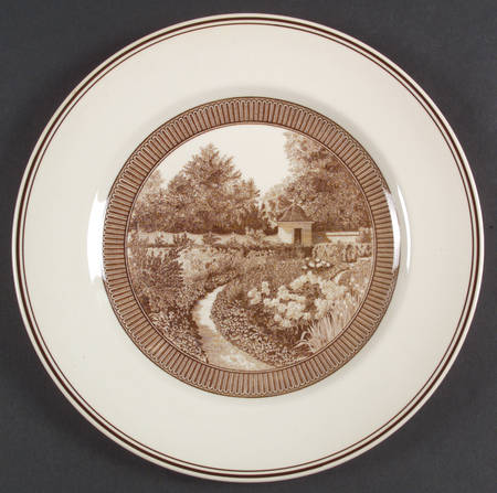 Garden Club of America (No Trim) Dinner Plate