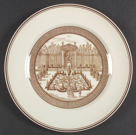 Garden Club of America (No Trim) Dinner Plate