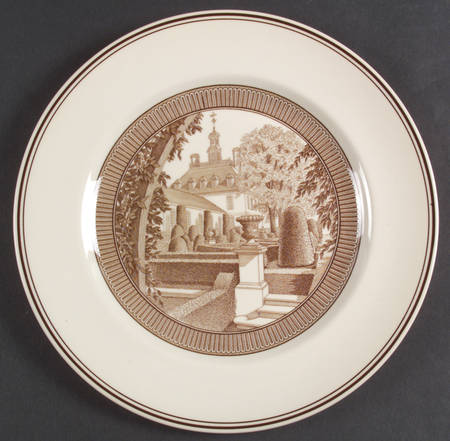 Garden Club of America (No Trim) Dinner Plate