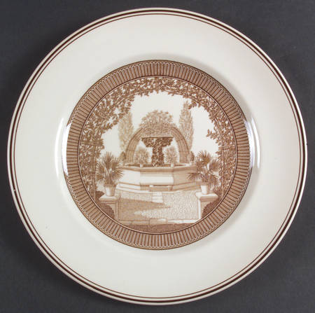 Garden Club of America (No Trim) Dinner Plate
