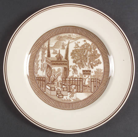 Garden Club of America (No Trim) Dinner Plate