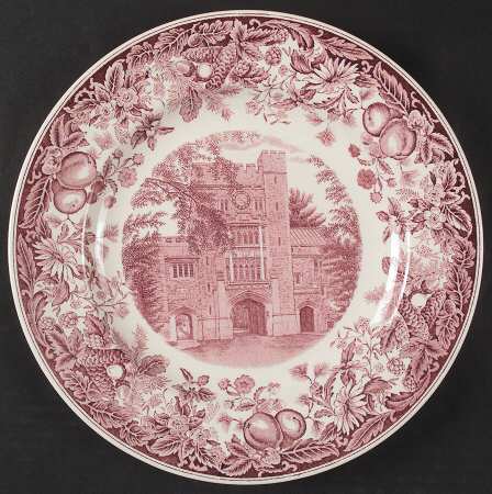 Vassar College Mulberry Dinner Plate