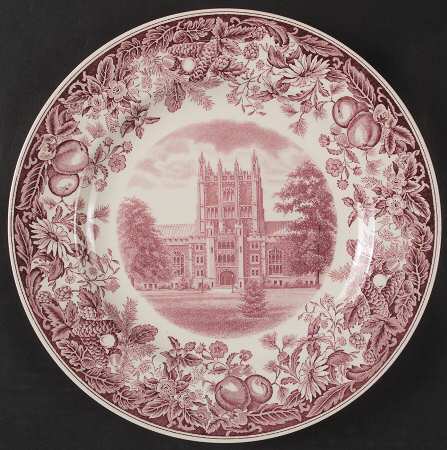 Vassar College Mulberry Dinner Plate