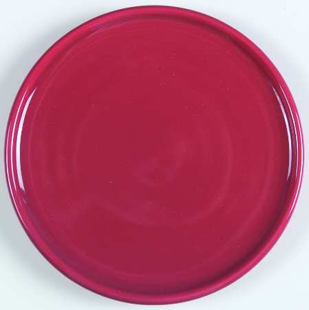 Solid Colours Burgundy Salad Plate