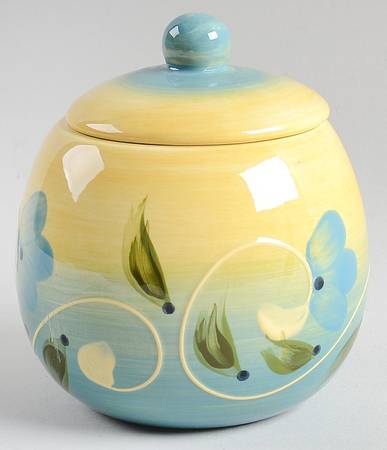 French Country Sugar Bowl & Lid