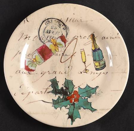Holiday Party Dessert/Pie Plate