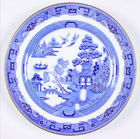 Willow Blue (Bone, Gold, Inner Band) by Wedgwood