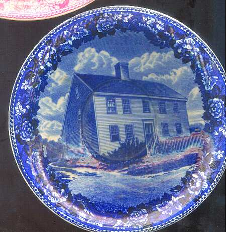 Home of Doctor Henry Skilton Blue by Wedgwood