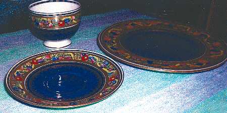 W86 Footed Cup & Saucer Set
