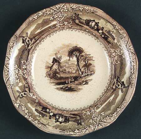 Eon (Brown) Bread & Butter Plate