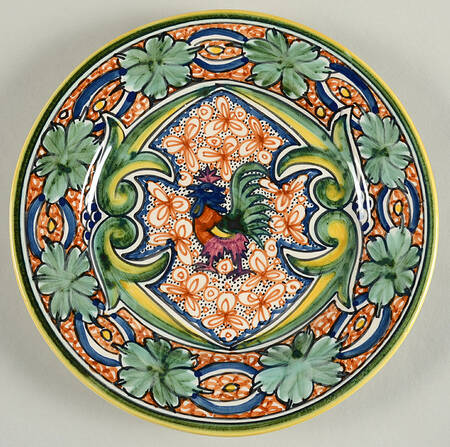 Alhambra Salad/Dessert Plate