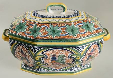 Alhambra Octagonal Tureen & Lid by Williams-Sonoma