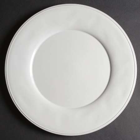 Avignon White Service Plate (Charger)