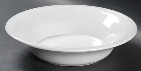 Avignon White Coupe Soup Bowl