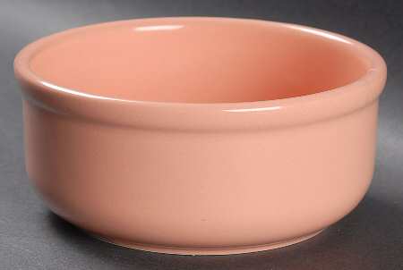 Solid Colours Peach Coupe Cereal Bowl