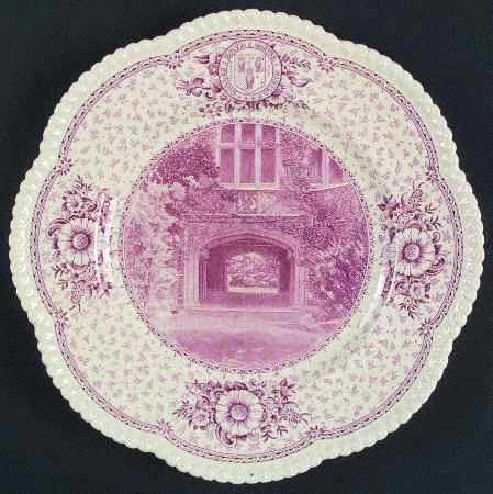 Bryn Mawr College Mulberry Dinner Plate