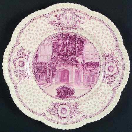 Bryn Mawr College Mulberry Dinner Plate
