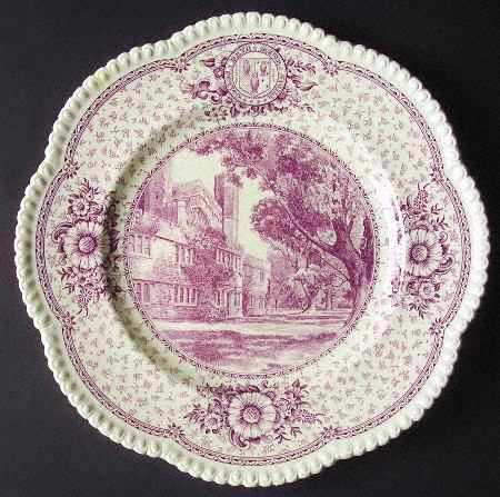Bryn Mawr College Mulberry Dinner Plate