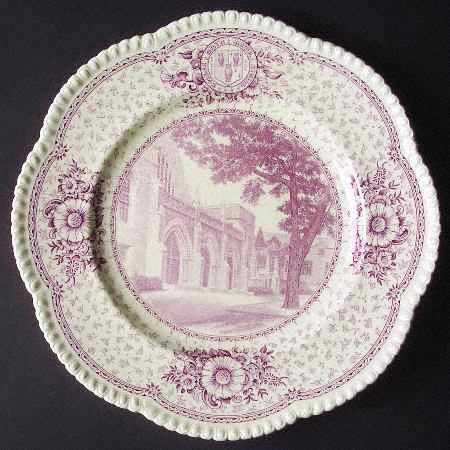 Bryn Mawr College Mulberry Dinner Plate