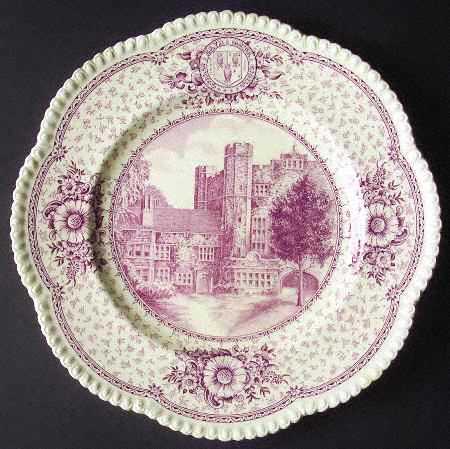 Bryn Mawr College Mulberry Dinner Plate