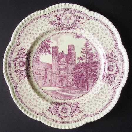Bryn Mawr College Mulberry Dinner Plate