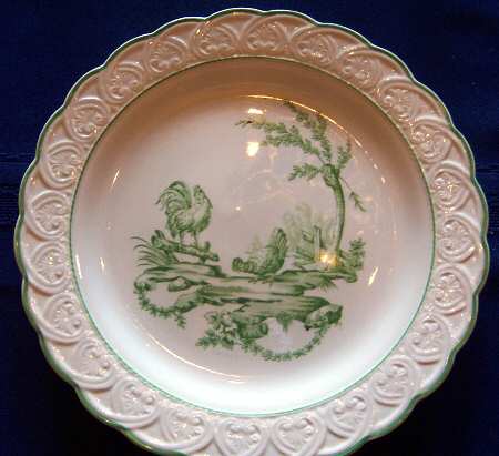 Mennecy Green Salad Plate