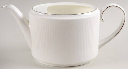 Ivory Trellis Teapot No Lid