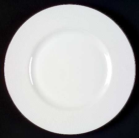 Ivory Trellis Luncheon Plate