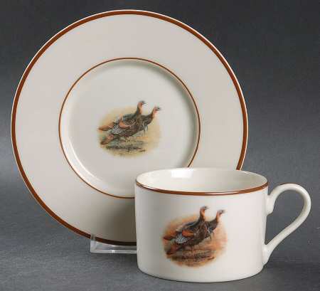 WDN4 Flat Cup & Saucer Set
