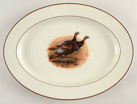 WDN4 14" Oval Serving Platter