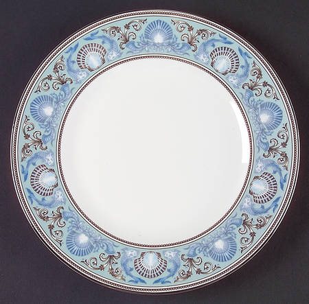 Dolphins Blue Salad Plate