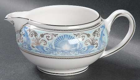 Dolphins Blue 146 Shape Creamer by Wedgwood