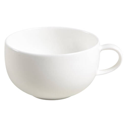 Plato White Flat Cup