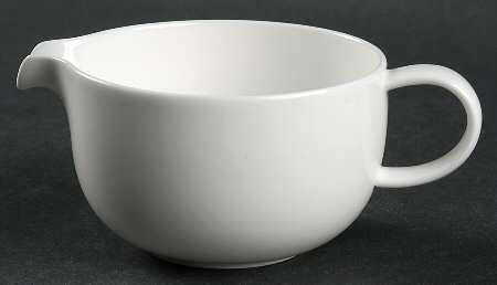 Plato White Creamer
