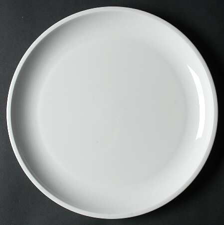 Plato White Coupe Dinner Plate