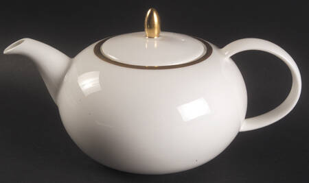 Plato Gold Teapot & Lid