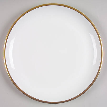 Plato Gold Coupe Salad Plate