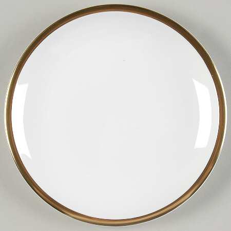 Plato Gold Coupe Bread & Butter Plate
