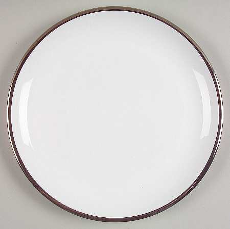 Plato Platinum Coupe Salad Plate