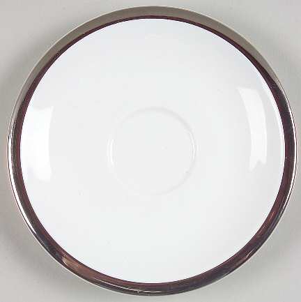 Plato Platinum Saucer for Demitasse Cup