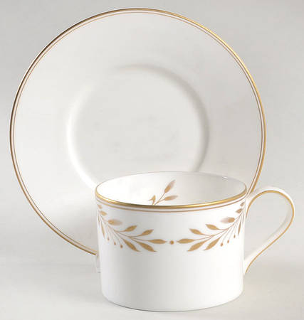 Misia Flat Cup & Saucer Set