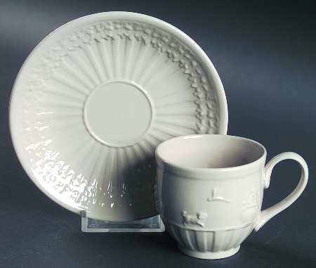 Domestic Service Espresso Cup and Saucer Set