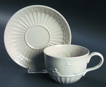 Domestic Service Flat Cup & Saucer Set