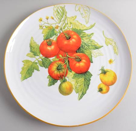 Garden Tomato 15" Chop Plate (Round Platter)