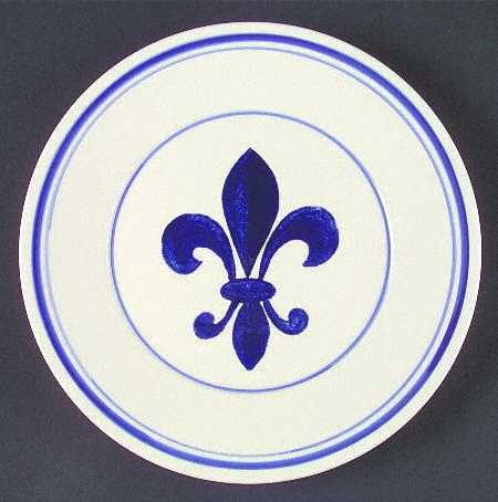 Fleur de Lys Collection Blue by Williams-Sonoma