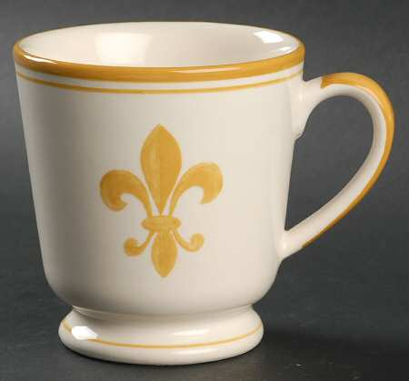 Fleur de Lys Collection Dijon Mug