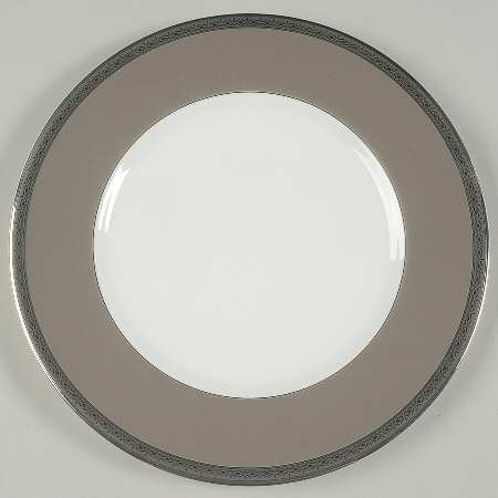 Araglin Platinum Accent Salad Plate