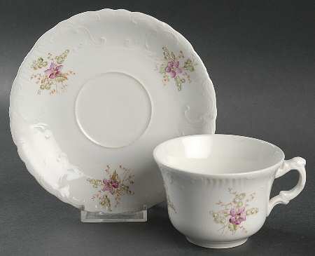 4005 Flat Cup & Saucer Set