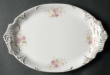 4005 12" Oval Serving Platter